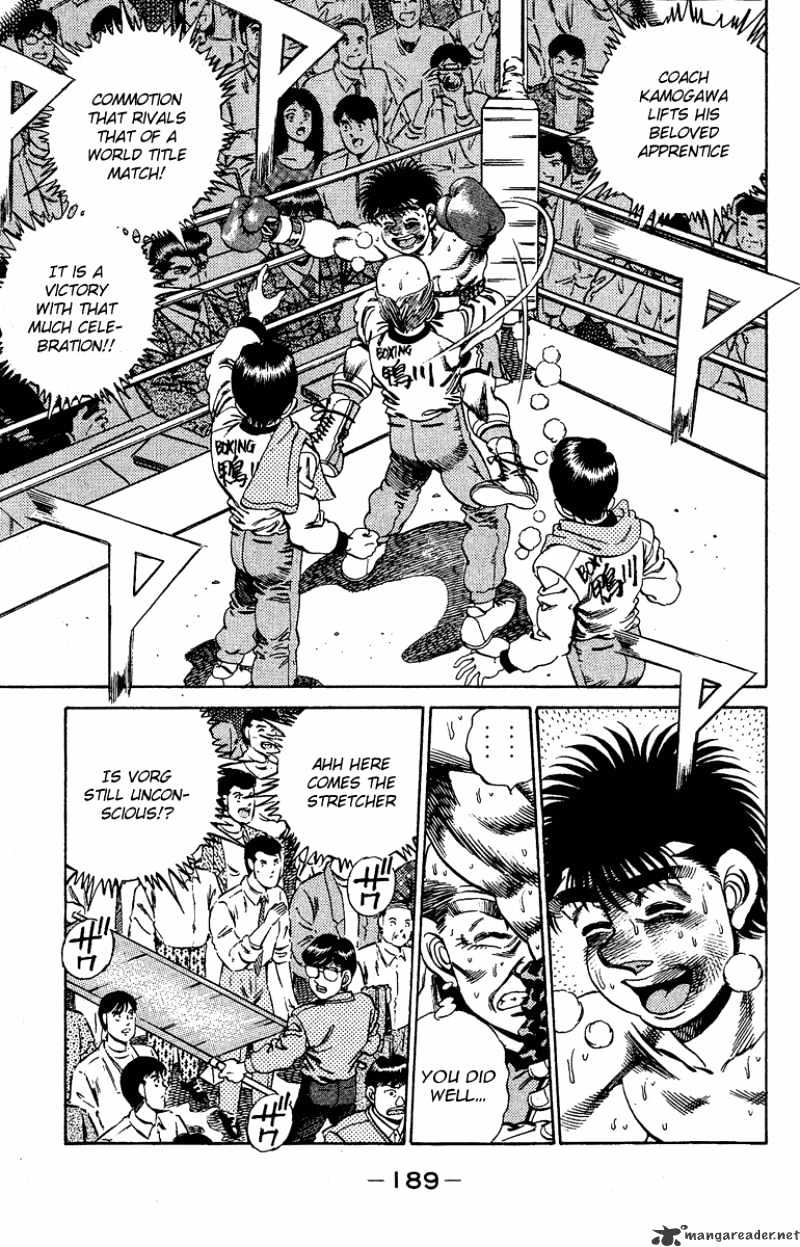 Hajime no Ippo: Fighting Spirit, Chapter 169 image 10